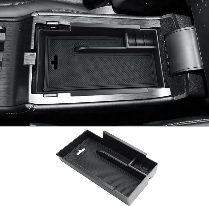 CDEFG for 2026 Lincoln Corsair Center Console Organizer for 2023-2025 2026 Lincoln Corsair Accessories Middle Console Organizer Armrest Storage Box