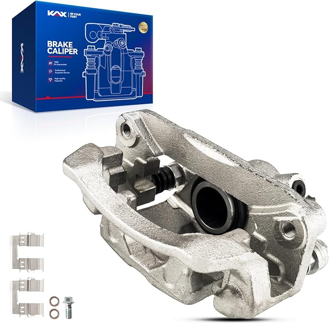 KAX Disc Brake Caliper Assembly Fit for Forester 2009-2013, Impreza 2008-2011 2.5L, WRX 2016-2017 2019-2021, Impreza 2008-2014 2.5T, WRX 2015 2018 2.0T, Rear Left Driver Side