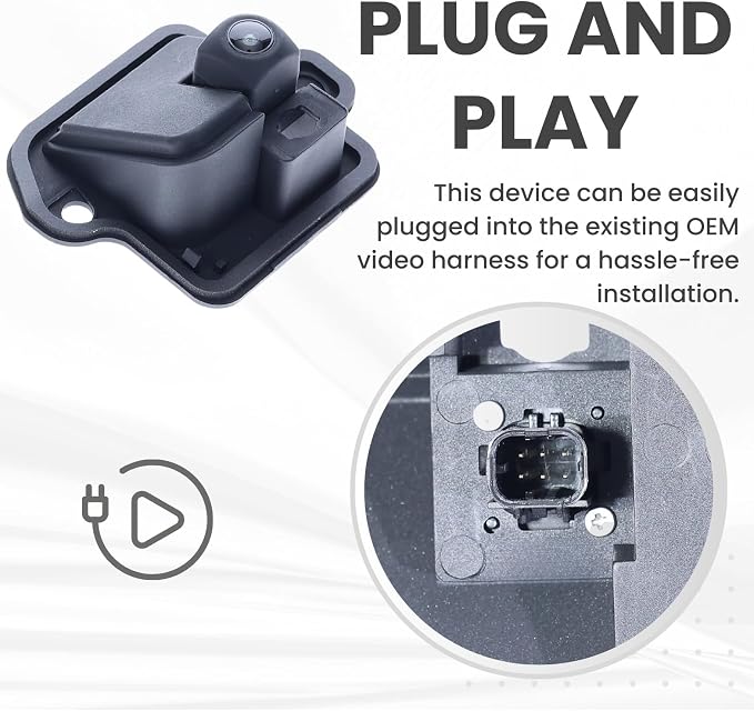 Backup Camera Replaces for 2020 2021 2022 Toyota Highlander L, LE, XLE/Highlander Hybrid LE, XLE OE Part # 867900E150 86790-0E150