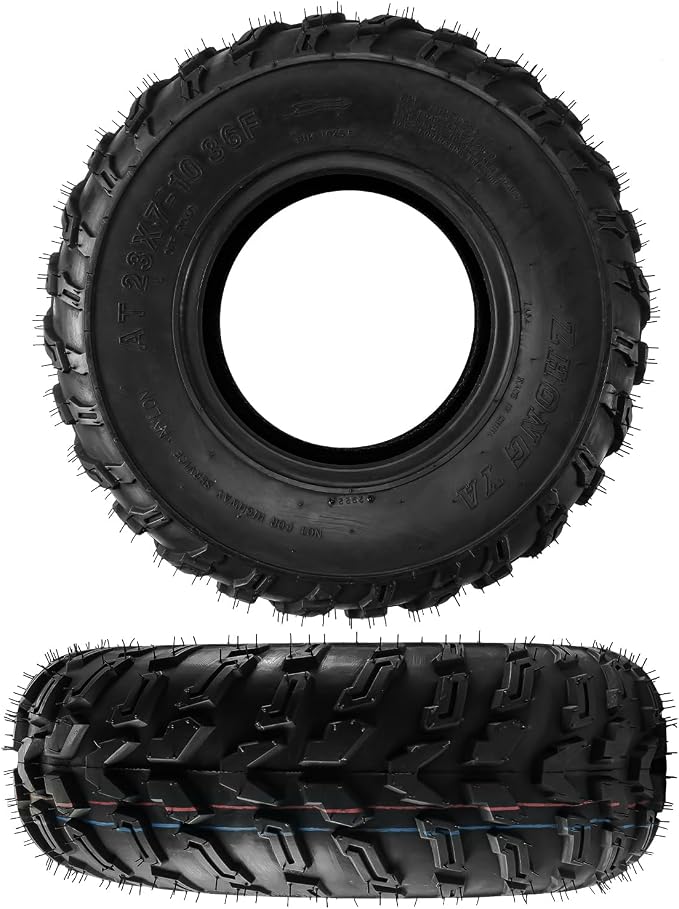 Torchbeam 23x7-10 ATV UTV Tires All-Terrain Quad Tire for All Trail Mud Pavement Sand Off-Road Tire,6 Ply, 2 pack