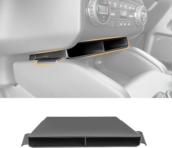 Center Console Organizer Compatible with 2021-2024 Ford Bronco Sport/2020-2024 Ford Escape Gear Shifter Insert Box Storage Tray for Bronco Sport/Ford Escape Accessories(Insert Storage Tray)