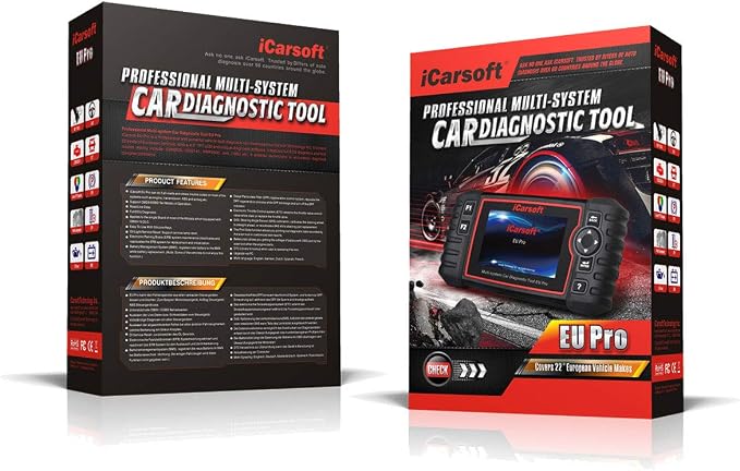 iCarsoft OBD II Diagnostic Tool EU Pro
