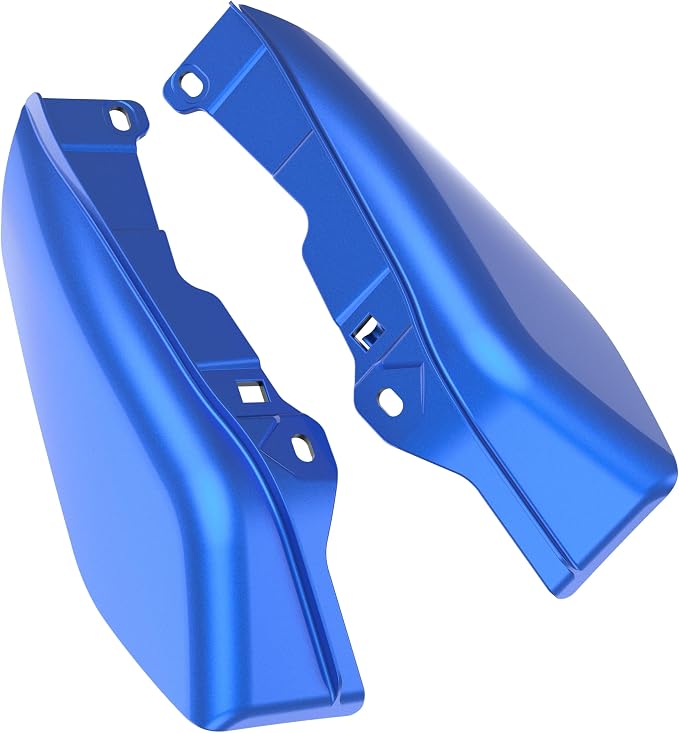 Color - Matched Mid Frame Air Deflectors Heat Shield, Perfectly Fit for Harley Touring Models 2009-2026 Cobalt Blue