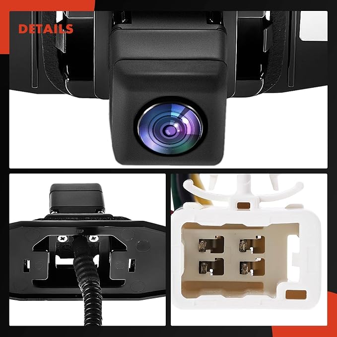 A-Premium Rear View Backup Camera Compatible with Lexus | Parking Camera for 2010-2015 IS250, 2010-2015 IS350 - Replace# 8679053021