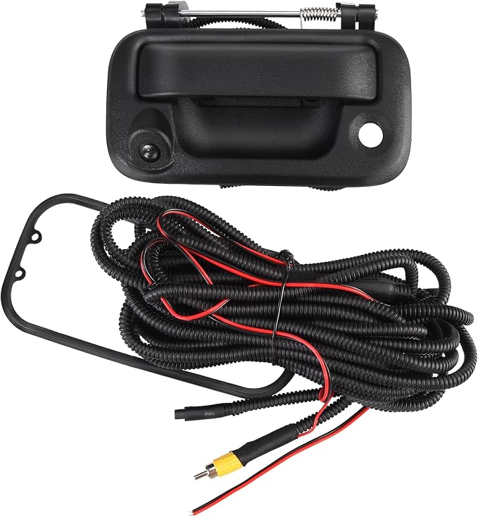 Rear View Tailgate Handle Backup Camera Compatible with F150 2005-2014, for Ford F250 F350 F450 F550 2008-2016, Replace 8L3Z-9943400-AC