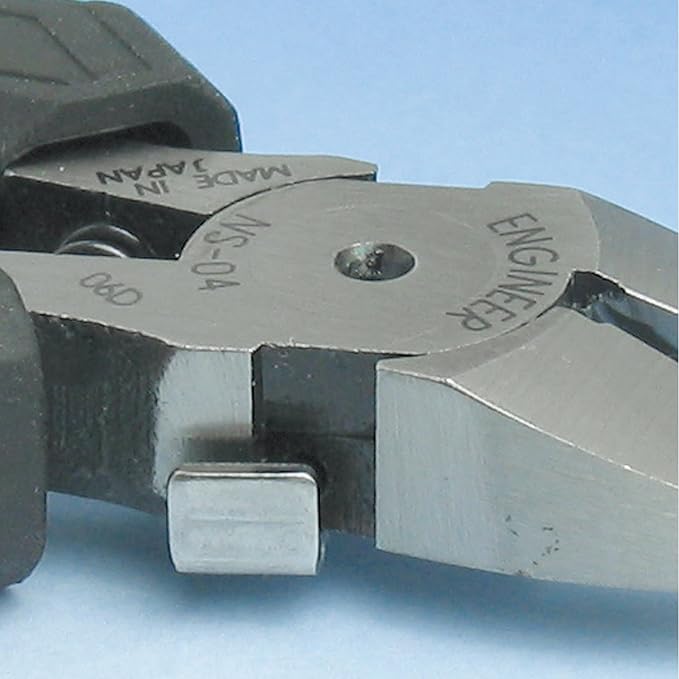 ENGINEER PZ-22 High Leverage Pliers & NS-04 Side Cutters & PZ-78 Heavy Duty Pliers Bundle (Made in Japan)