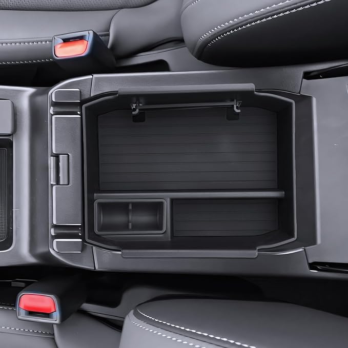 Outback Center Console Organizer for 2026 Subaru Outback (Wilderness/Premium/Limited/Touring/Limited XT/Touring XT) Accessories Armrest Tray Middle Storage Box Insert Container Durable