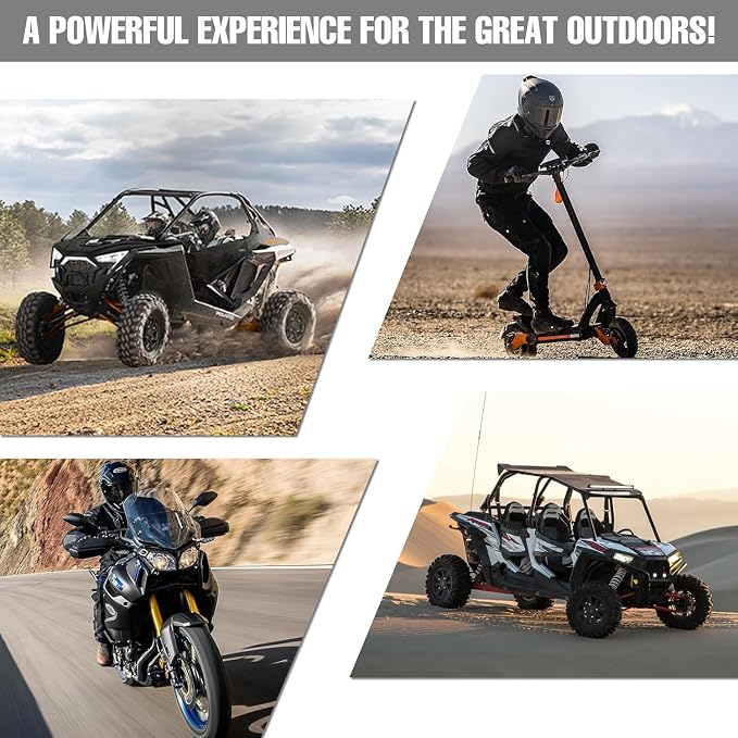 Lithium Motorcycle Battery, Forgetyo YTX30L-BS LiFePO4 Battery, 12V 12AH 850A ATV, UTV, Jet Ski, 4 Wheeler and Lawn Mower Battery