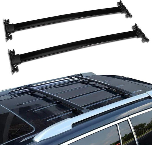 SCITOO 120 LBS Roof Rack Cross Bars Fit for Toyota 08-13 Highlander Black
