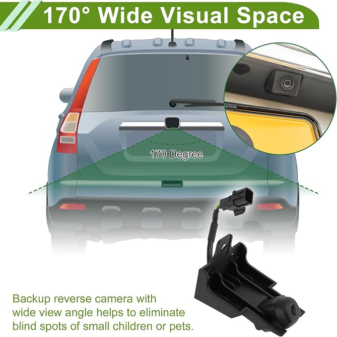 Car Park Assist Camera Rear View Backup Reverse Camera for Hyundai Veloster N 2019-2020 No.95760K9000 1 Pc