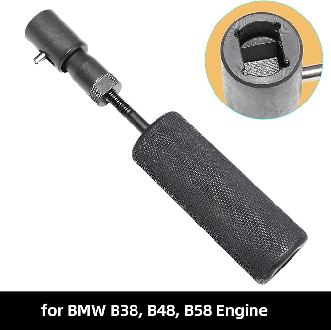 Fuel Injector Removal Tool with Slid Harmmer Puller Injector Seal Replace Install Kit compatible with BMW N14 N18 N20 N26 N47 N53 N54 N55 N57 N63 S63 B38 B48 B58