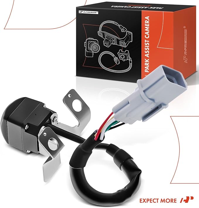 A-Premium Park Assist Camera Rear View Backup Reverse Camera Compatible with Select Kia Models - 2016 2017 2018 Sorento - Replace# 95760C6110