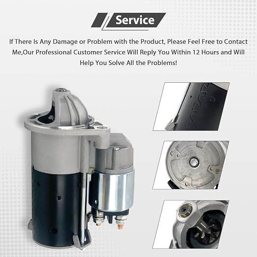 21163-0751 Starter Motor 12V 9T Fits for 15-20 Mule Pro-FX Pro-FXT Pro-FXR | Compatible with Kawasaki KAF820 Replace 211630751 1400-0144 14000144 108-522 108522 435-517 435517 49-5858 495858