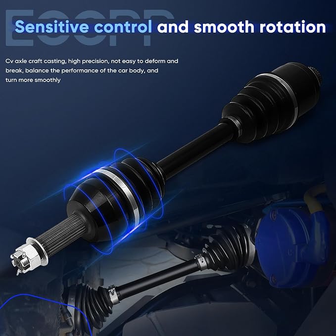 ECCPP CV Axle Drive Shaft Assembly fit 2002 for Polaris Sportsman 700 Rear Left Right 1380157 2PCS