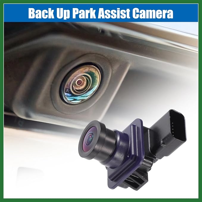 Motoforti Car Rear View Back Up Camera Wide Angle Park Assist Reverse Camera Fit for Ford Edge 2015 2016 2017 2018 No.F2GZ19G490A - Pack of 1 Long-Lasting