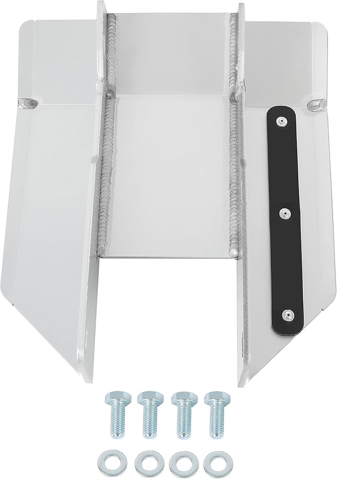 ALMULOO Aluminum Skid Plate for Swing Arm Compatible with 1987-2004 Yamaha Warrior 350 ATV
