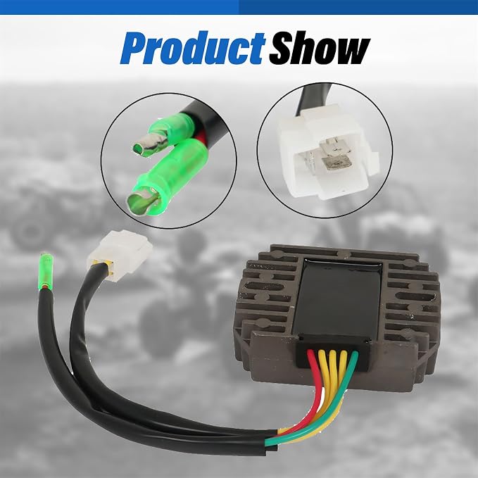 WFLNHB Ignition Coil Stator Wire Harness CDI Kit Replacement for Yamaha Warrior 350 YFM350X