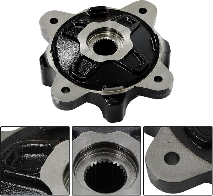 waltyotur Front Wheel Hub Brake Disc Stud Kit Replacement for Polaris ACE RZR 570 500 800 900 Replacement for 5137127-067 5137659-067 5137539-067