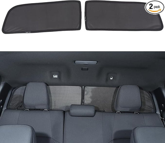 Daeiclru Car Window Shade Compatible with Toyota Tacoma 2024 2025, Trunk Mesh Back Window Sun Shade Glare Shield and UV Rays Protection 4th Gen Tacoma Accessories