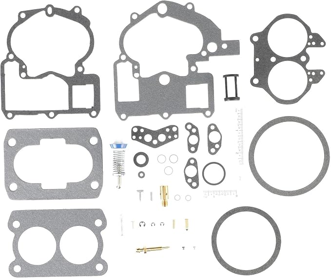 Quicksilver 804844002 Carburetor Repair Kit for Select MerCruiser Sterndrive and Inboard Engines