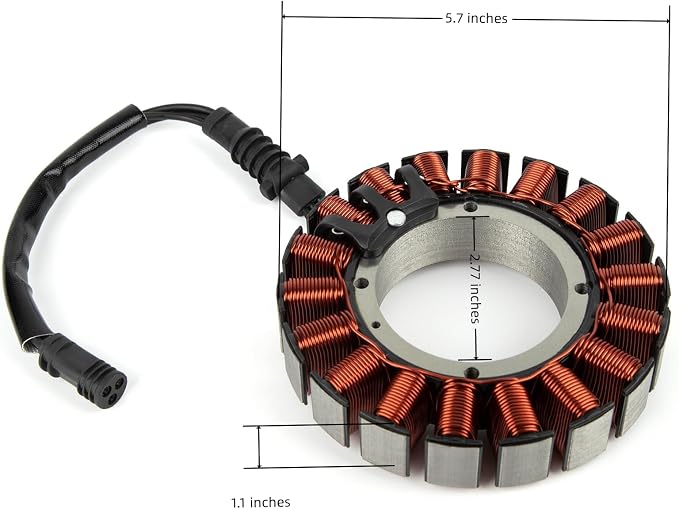 29987-06 Stator FIT For Harley Davidson Electra Glide, Road King,Road Glide 2006-2013,Street Glide 2006-2015 50 Amp 3 phase,OEM 29987-06 29987-06A