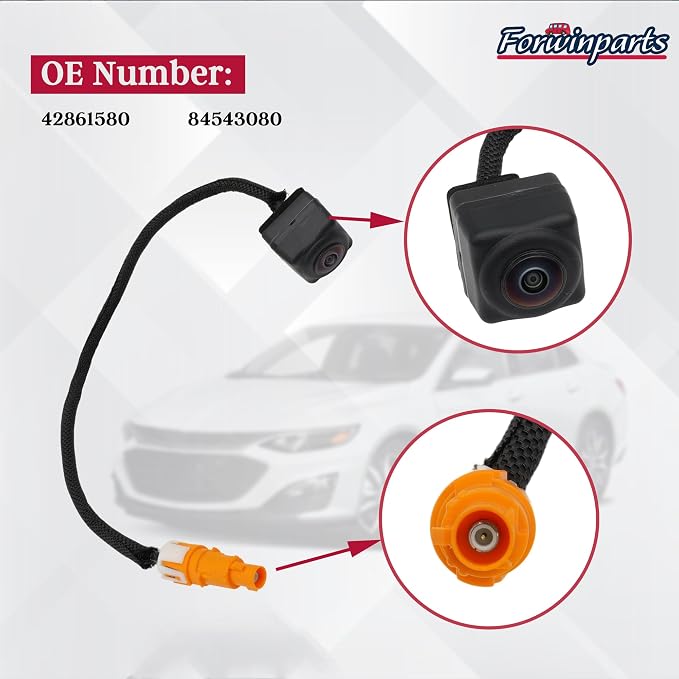 Forwinparts 42861580 Backup Camera for Chevy Malibu 2023 2024 2025 84543080 Car Rearview Camera Reverse Assist Reverse Rearview Camera System 1.5L L4 Hd Digital