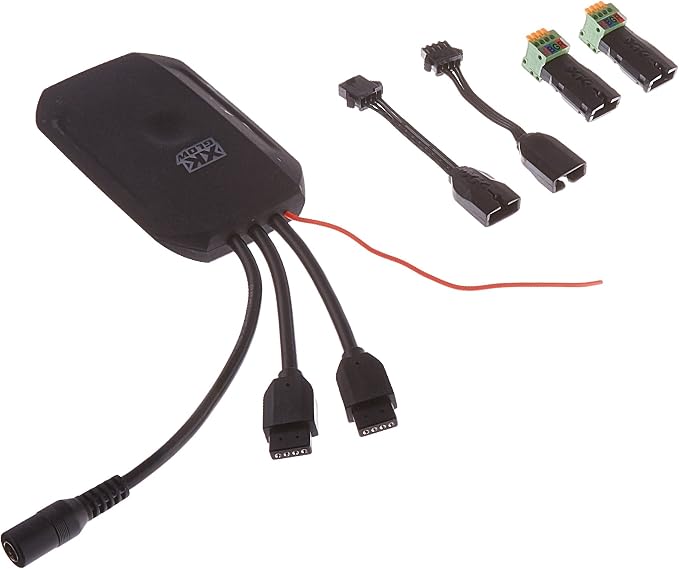 XK-Glow XK-Chrome-KIT Bluetooth Upgrade Controller (Multi-Color RGB LED Xkchrome Smartphone App-Enabled,Universal for RGB LEDs for Car Truck Motorcycle Under Glow)