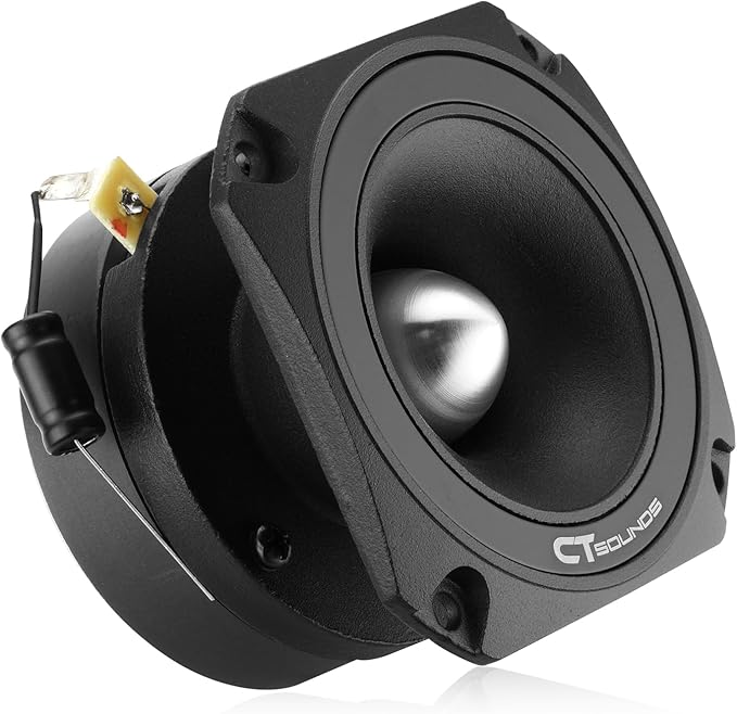 CT Sounds TX-35A 3.5” 600-Watt Titanium Super Tweeters, Pair