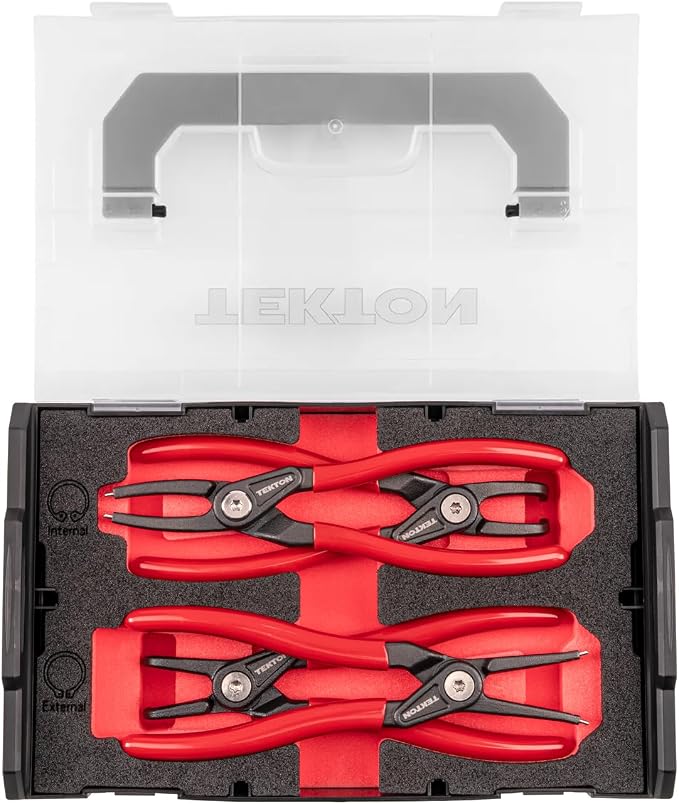 TEKTON 7 Inch Retaining Ring Pliers Set, 4-Piece | PRR96001