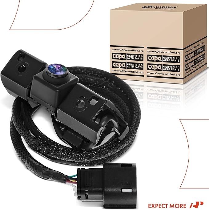A-Premium Rear View Backup Camera Compatible with Chevy & GMC | Parking Camera C.A.P.A. Compliant for Silverado 2500 3500 HD, Sierra 2500 3500 HD, 16-19 - Replace# GM1960132C, 84079952