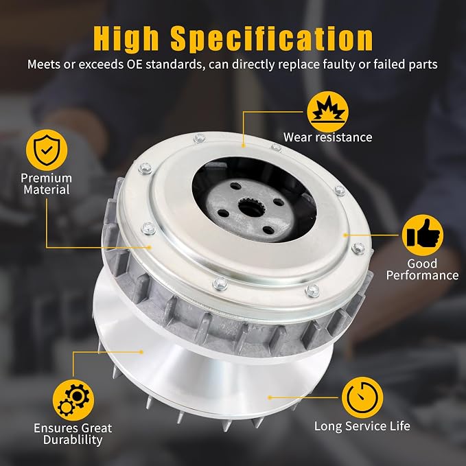 21300-004-0000 Primary CVT Drive Clutch for Hisun UTV ATV 500 700 Massimo Bennche Coleman Axis Menards Qlink Excalibur Supermach 500 700