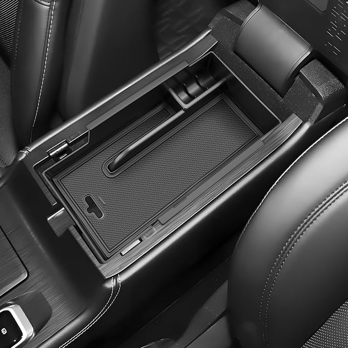 SKTU Upgrade for 2023-2026 Lincoln Corsair Accessories Center Console Organizer for 2023-2026 Lincoln Corsair Console Tray 2023-2026 Corsair ABS Durable Insert Console Organizer with Coin Holder