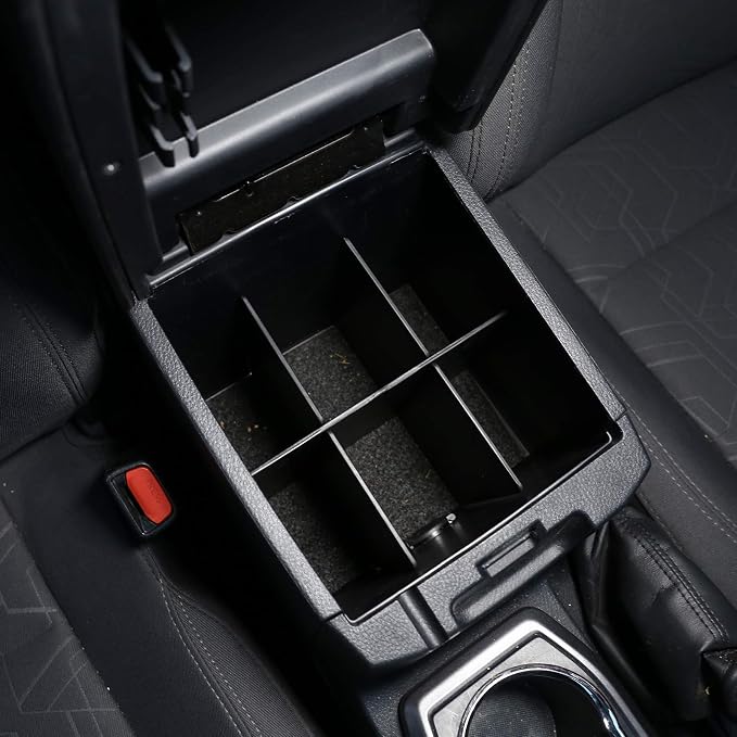 CHEAYAR for Toyota Tacoma 2016-2020, Center Console Dividers, Insert Armrest Box Insert Armrest Box ABS Materials Organizer,Shifter Storage Box Interior Accessories 3 pcs