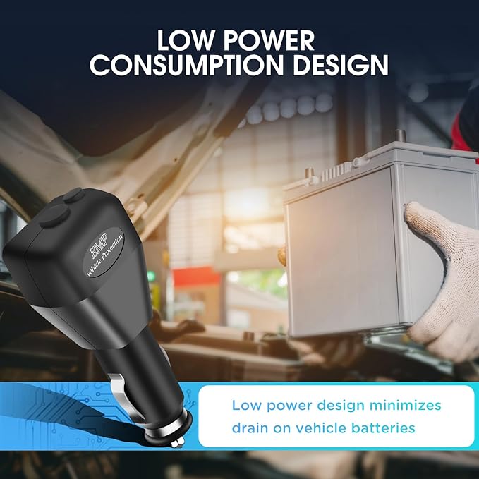 EMP Vehicle Protection, Zuomeng EMP Protector, Lightning, Solar Flare, Surge Protection, Suitable for Cars and Trucks, Easy Installation