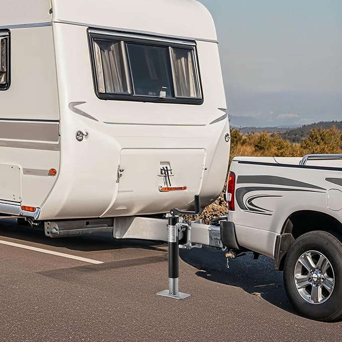 VEVOR Heavy Duty Trailer Jack, 2000 lbs Load Capacity, 10" Swivel Lift for RV, Horse, Utility & Yacht Trailers