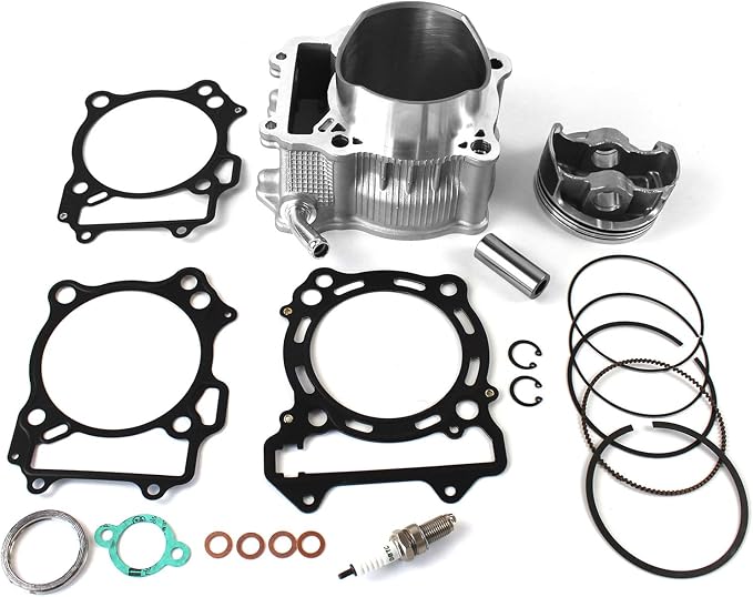94mm 434cc Big Bore LTZ400 Cylinder Piston Gasket Top End Rebuild Kit Replacement for Suzuki LTZ400 for Arctic Cat 400 DVX for Kawasaki KFX400 KLX400R KLX400SR Arctic Cat 400