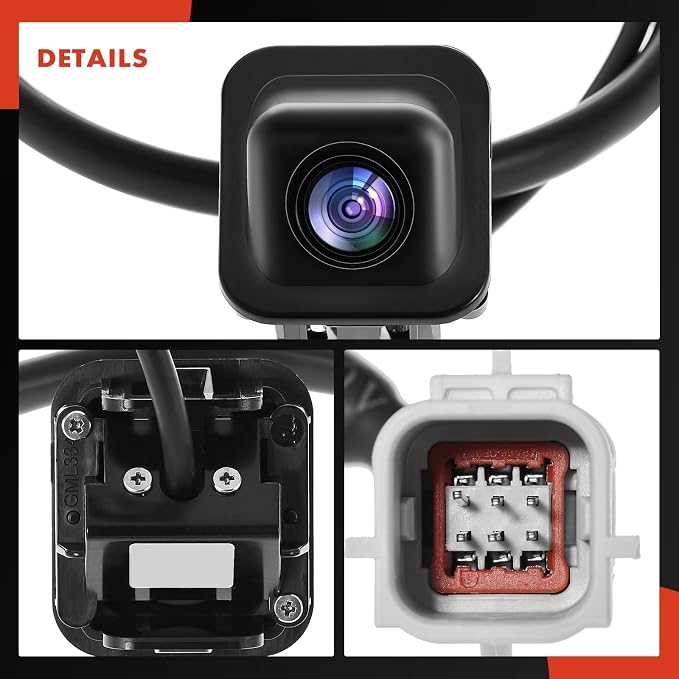 A-Premium Rear View Backup Camera Compatible with Cadillac | Parking Camera for 2013 2014 2015 XTS