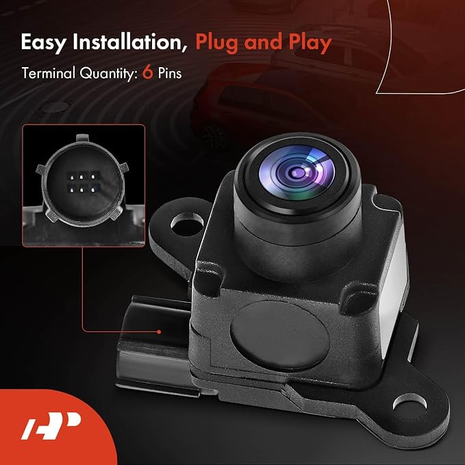 A-Premium Rear View Backup Camera Compatible with Ram | Parking Camera for 2016-2018 1500 2500 3500, 2019-2022 1500 Classic - Replace# 68274731AD