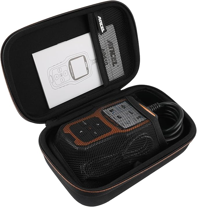 ANCEL BD500 and Storage Bag All System Bluetooth 5.0 OBD2 Scanner fit for VW Audi Seat Skoda Car Code Reader with EPB Reset Service Reset Throttle Learning and Storage Bag