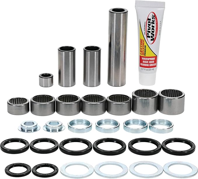 Pivot Works Linkage Rebuild Kit PWLK-Y33-000 Compatible with/Replacement for Yamaha WR250F 2007-2014, WR450F 2007-2015, YZ250F 2006, YZ450F 2006-2008