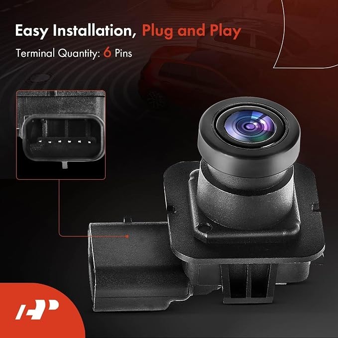 A-Premium Rear View Backup Camera Compatible with Ford | Parking Camera for 2015 2016 2017 2018 Edge - Replace# F2GZ19G490A