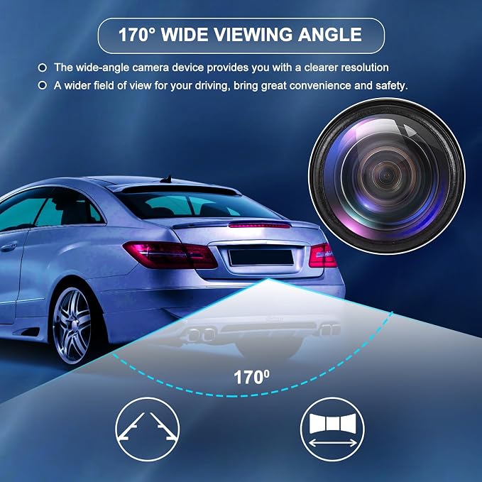 Rear View Backup Camera Replacement for Jeep Compass 2017 2018 2019 2020 2021 2.4L L4 Back Up Camera Replaces# 4672771AC 4672771AA 68245750AA 68245750AB 592-146