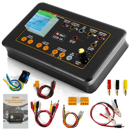QDB-3A Ignition Coil Tester, Automobile Actuator Drive Detector, Drive Fault Tester - Test Including Injector Solenoid Valves Idle Stepping Instrument Urea Pump Motors Ignition Coitester