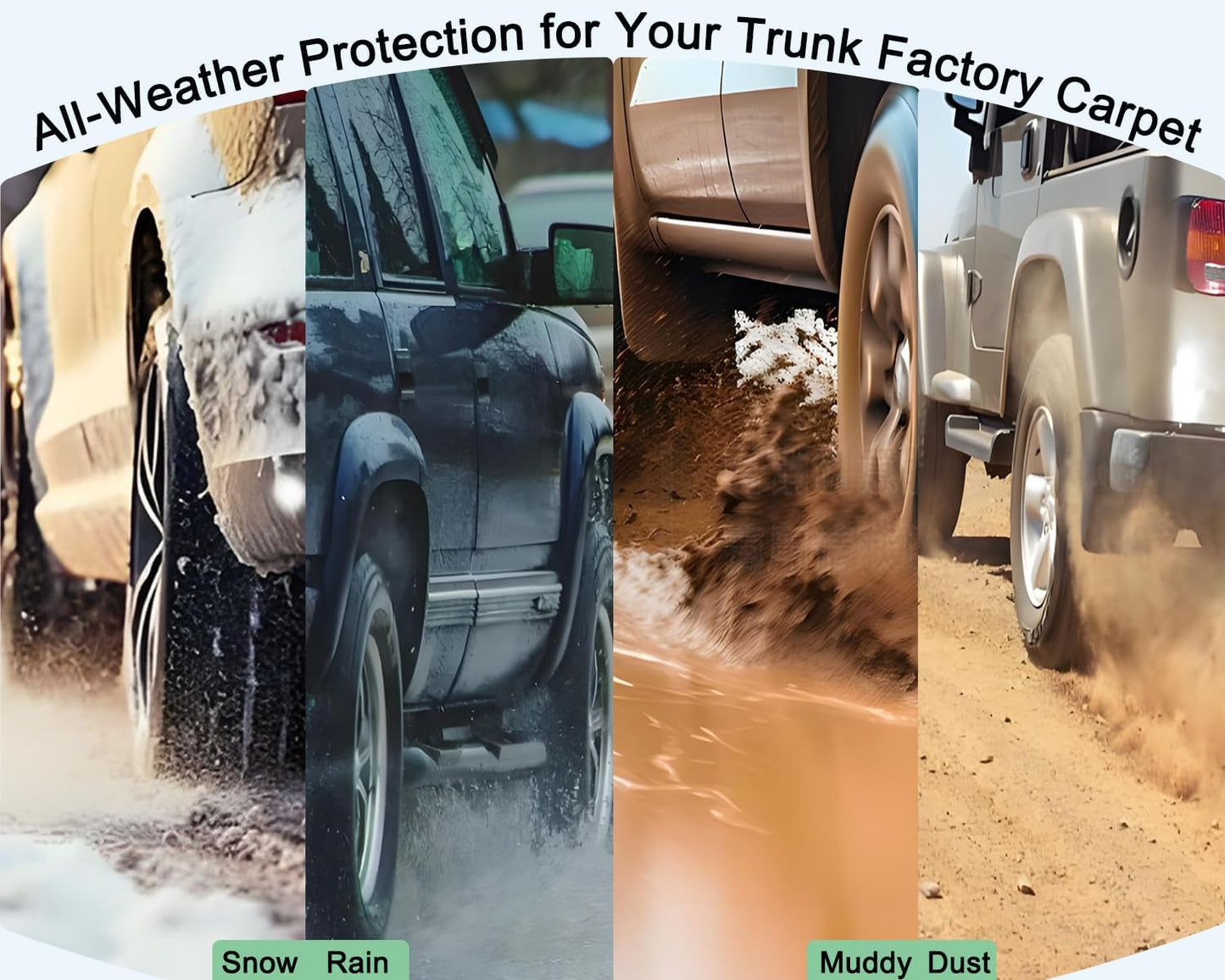 CRV Floor Mats Compatible with 2023-2026 Honda CR-V，All Weather Protection Waterproof Durable Anti-Slip Odorless Custom-fit TPE Floor Liner Front and Rear Row Set