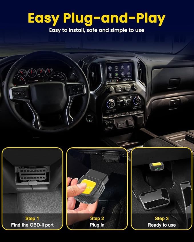 JOPLAY AFM DFM Disabler with Start-Stop, Automotive Grade, Low Power Draw, Compatible with Silverado Sierra Tahoe Yukon Cadillac