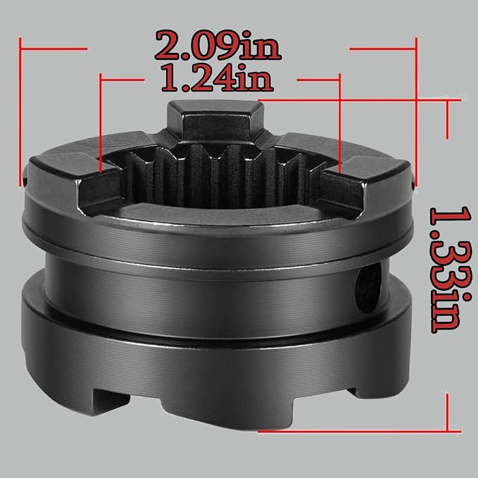 for Mercury Clutch Dog Shifter 52-822539t Boat Motor Clutch Dog 3 Jaw Reverse, Fit 90-120 hp, 96-97 Force Outboards, 50-125 hp Mercury 3 cyl 4 cyl