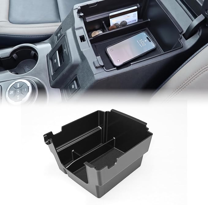 Center Console Organizer Fit for Ford Bronco 2025-2026 | Fit for 4-Door, armrest storage box, car console organizer, interior accessories