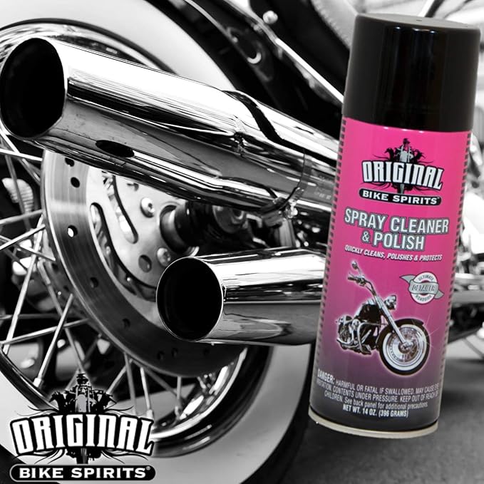 Original Bike Spirits Cleaner and Polish 14 oz 1039615 (Pack of 2)