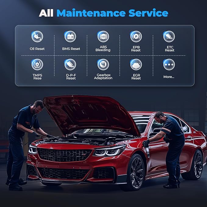 AUTOPHIX 7210P+ Fit for GM Chevy OBD2 Scanner, Full System Diagnostic Tool with All Reset Services for GM/Chevy/Buick/Cadillac, OBD2 Functions Code Reader with EPB/BMS/ETCS/Oil Reset ABS Bleeding