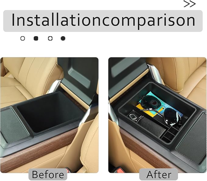 Center Console Organizer Tray Compatible with L@nd Rover Range Rover Sport 2023 2024 Accessories